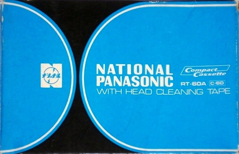 Compact Cassette National Panasonic RT 60 "RT-60A" Type I Normal 1975 Japan