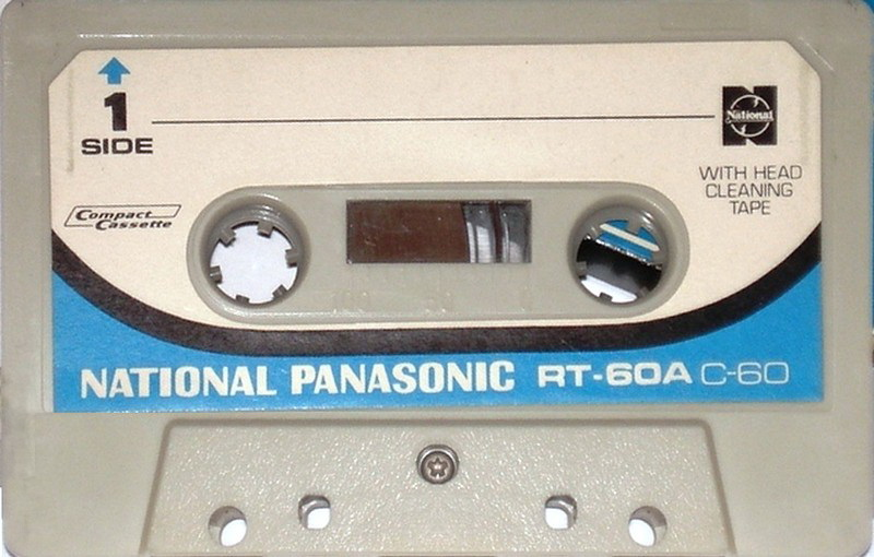 Compact Cassette: Matsushita National - Panasonic RT 60