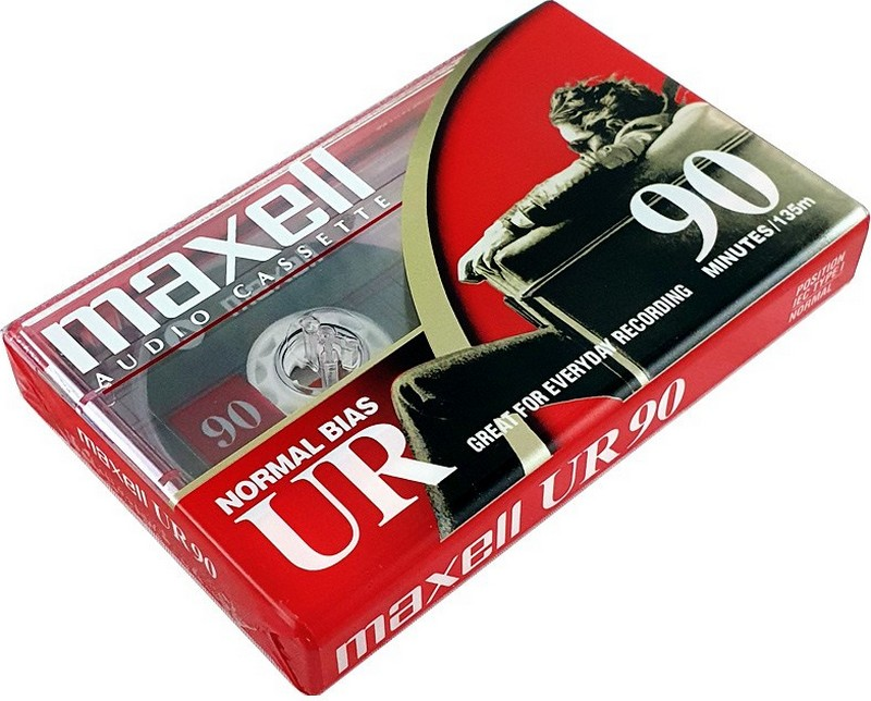 Compact Cassette Maxell UR 90 Type I Normal 2002 North America