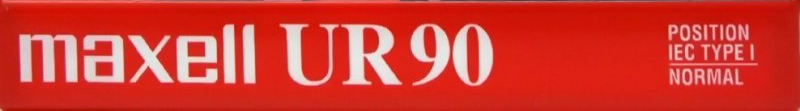Compact Cassette Maxell UR 90 Type I Normal 2002 North America