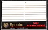 Compact Cassette Spectra MX3 60 Japan