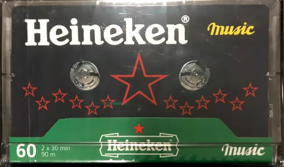 Compact Cassette BASF 60 "Heineken Music" Type I Normal 1985 Germany