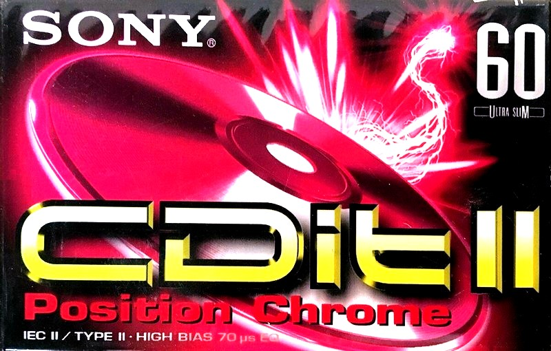 Compact Cassette: Sony  - CDit II 60