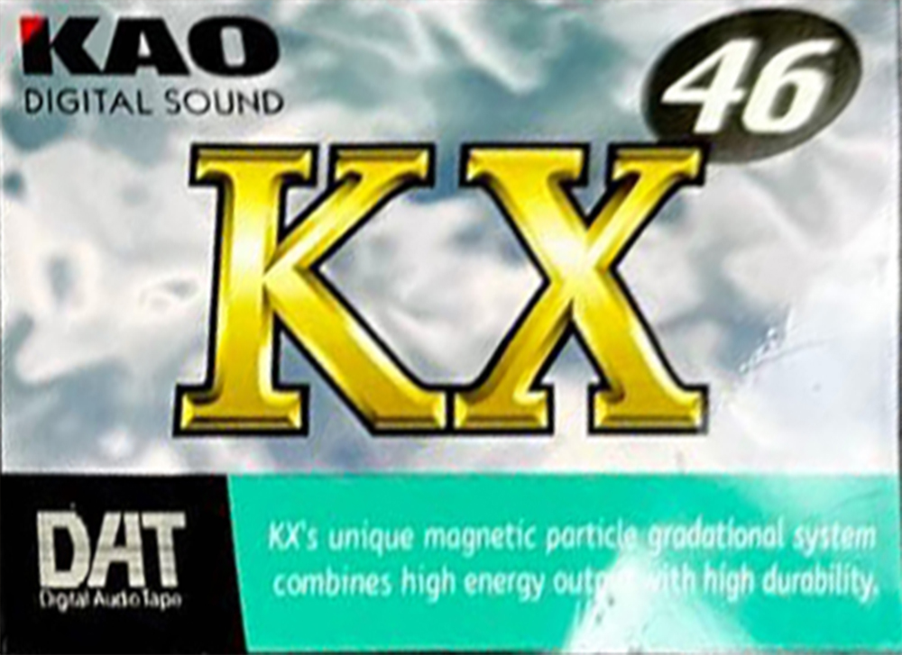 Digital Audio Tape KAO KX 46 Type IV Metal 1996 Japan