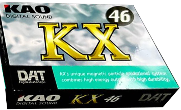 Digital Audio Tape KAO KX 46 Type IV Metal 1996 Japan