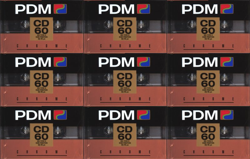 Compact Cassette:  PDM - CD II 60