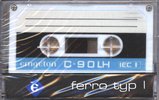 Compact Cassette Emgeton LH 90 Type I Normal 1989 Czechoslovakia