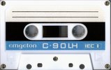 Compact Cassette Emgeton LH 90 Type I Normal 1989 Czechoslovakia