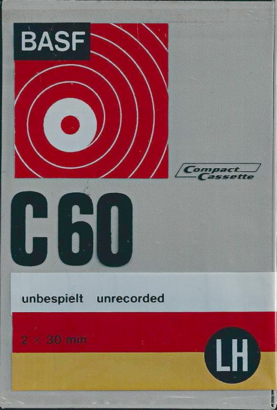 Compact Cassette: BASF  - LH 60