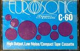 Compact Cassette Eurosonic 60 Type I Normal Hong Kong