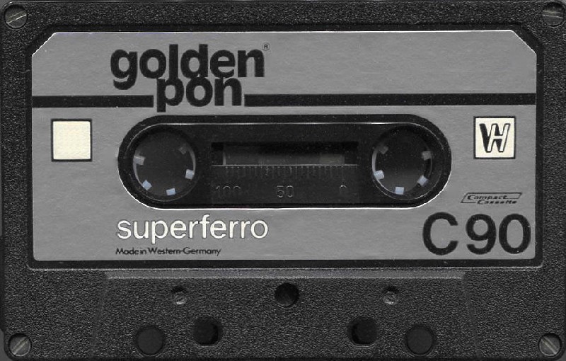 Compact Cassette Golden Pon 90 Type I Normal 1979 Germany