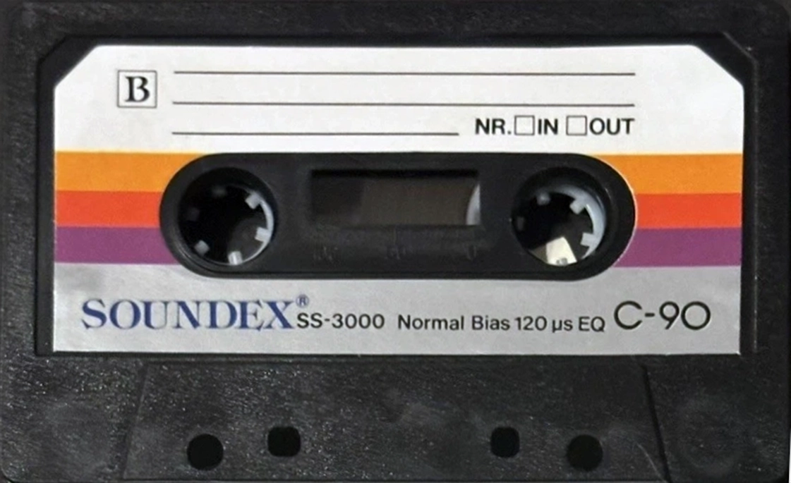 Compact Cassette Soundex SS-3000 90 Type I Normal Austria
