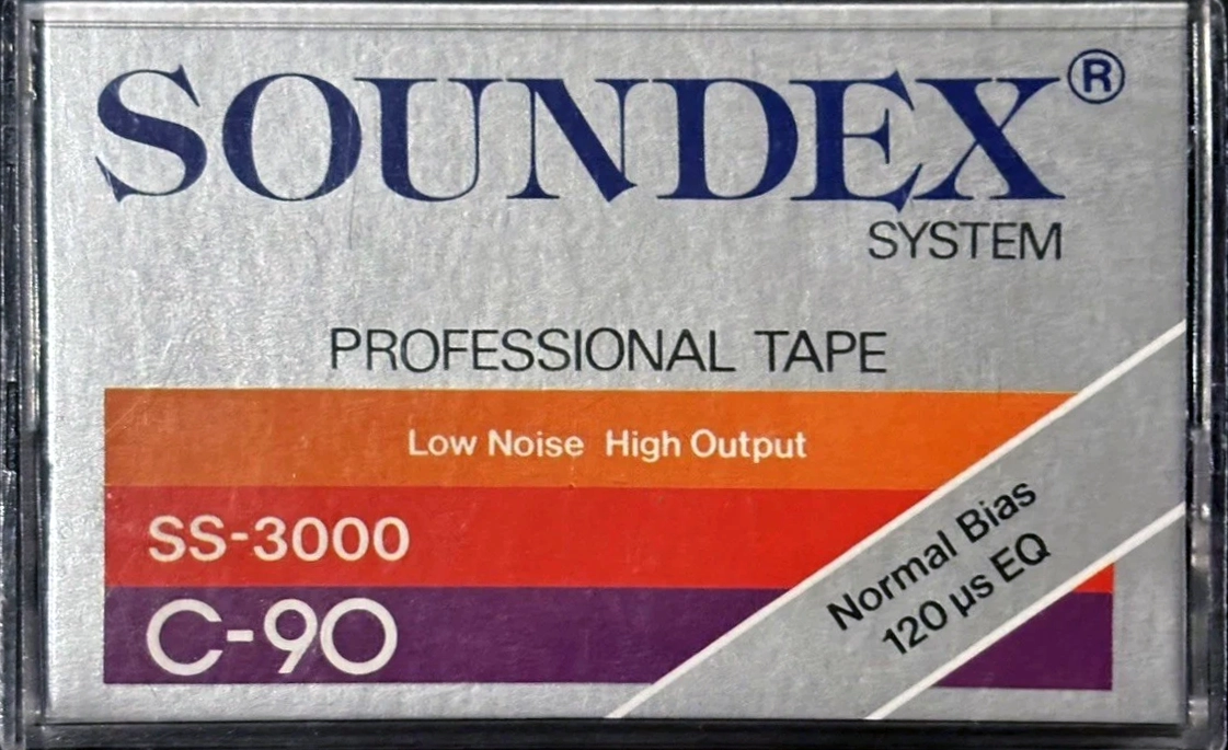 Compact Cassette Soundex SS-3000 90 Type I Normal Austria