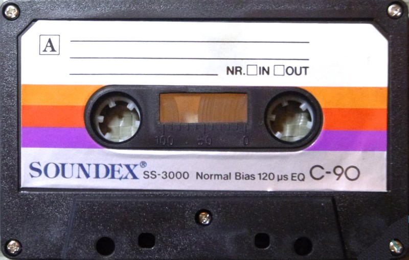 Compact Cassette Soundex SS-3000 90 Type I Normal Austria