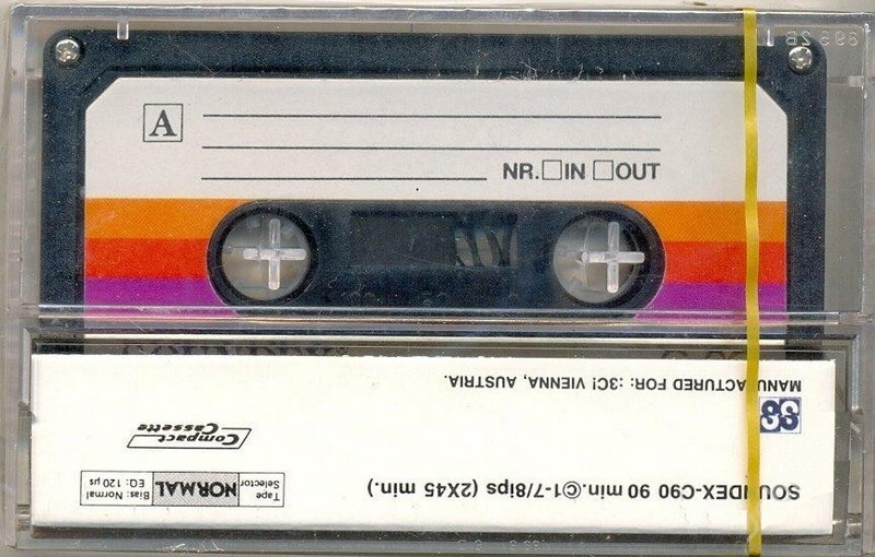 Compact Cassette Soundex SS-3000 90 Type I Normal Austria