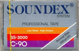 Compact Cassette Soundex SS-3000 90 Type I Normal Austria