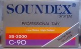 Compact Cassette Soundex SS-3000 90 Type I Normal Austria