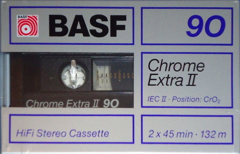 Compact Cassette: BASF  - Chrome Extra II 90