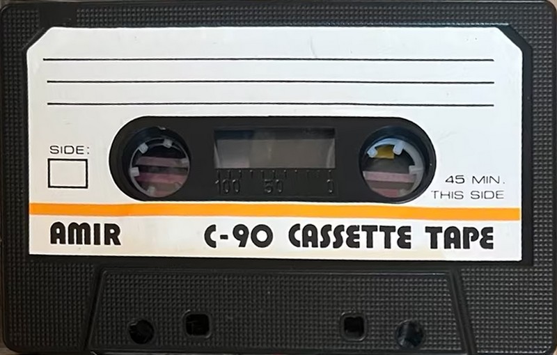 Compact Cassette Amir 90 Type I Normal 1979 Unknown Country