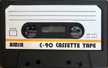 Compact Cassette Amir 90 Type I Normal 1979 Unknown Country