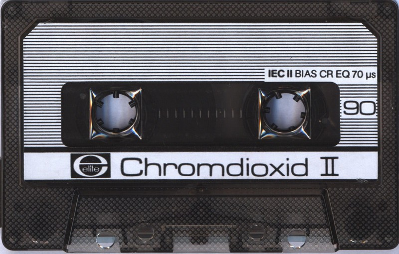 Compact Cassette Elite 90 Type II Chrome 1980 Europe