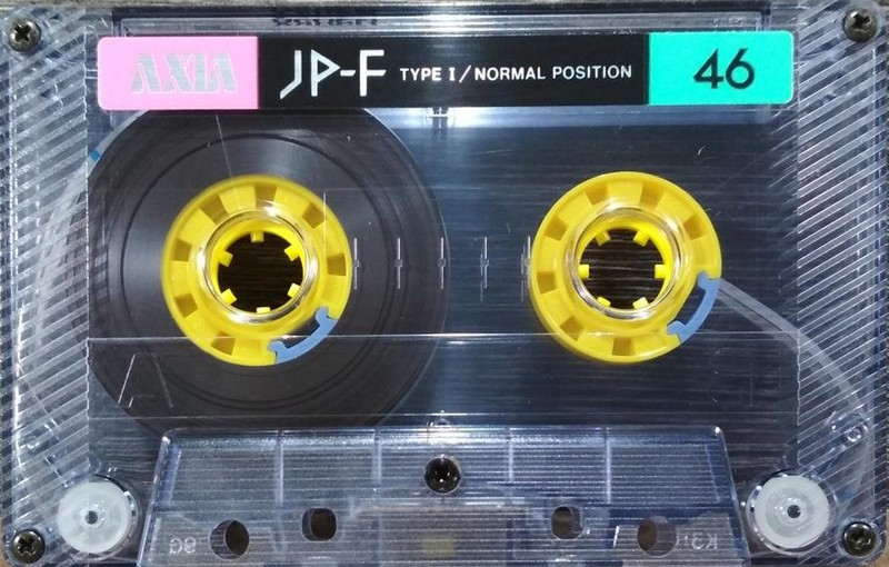 Compact Cassette AXIA JP-F 46 Type I Normal 1985 Japan