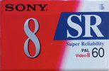 cover of Video8, Hi8, Digital8 Sony SR Type I Normal