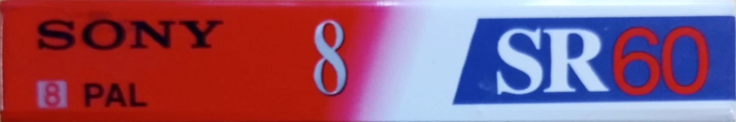 Video8, Hi8, Digital8 Sony SR 60 "P5-60SRB" Type I Normal 1995 Europe