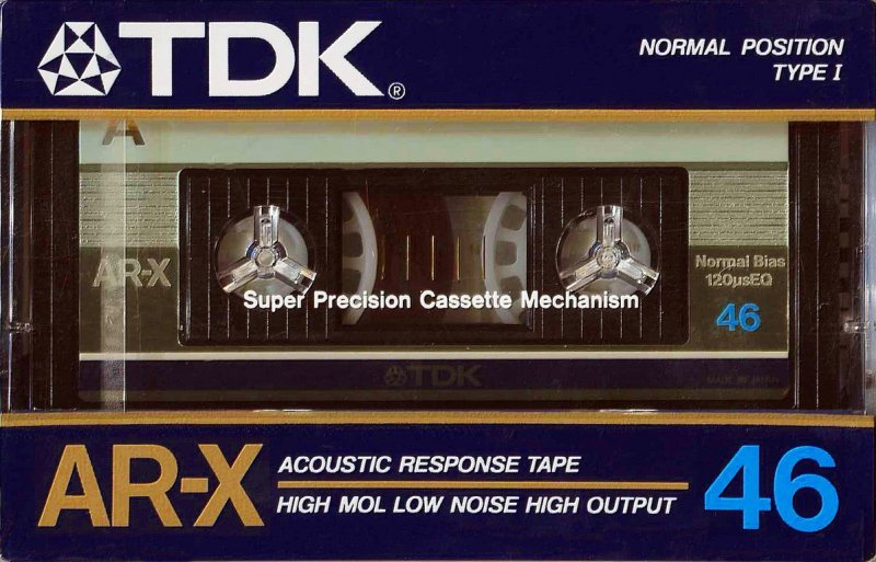 Compact Cassette: TDK  - AR-X 46