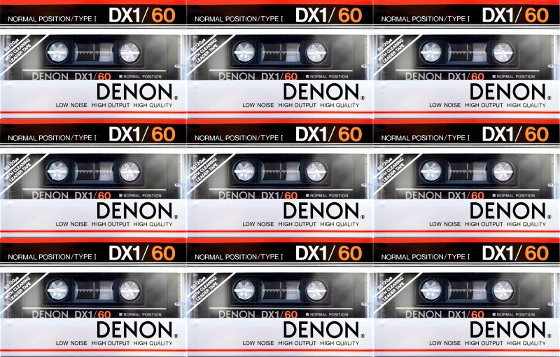 Compact Cassette: Nippon Columbia / Denon Denon - DX1 60