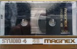 Compact Cassette Magnex Studio 4 46 Type IV Metal 1984 Europe