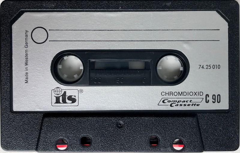 Compact Cassette its 90 Type II Chrome Germany