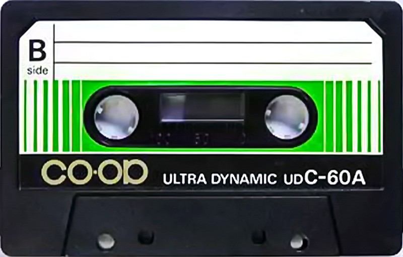 Compact Cassette CO-OP UD 60 Type I Normal 1977 Japan