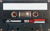 Compact Cassette Panarec MK II 60 "Master Kinetik" Type I Normal Indonesia