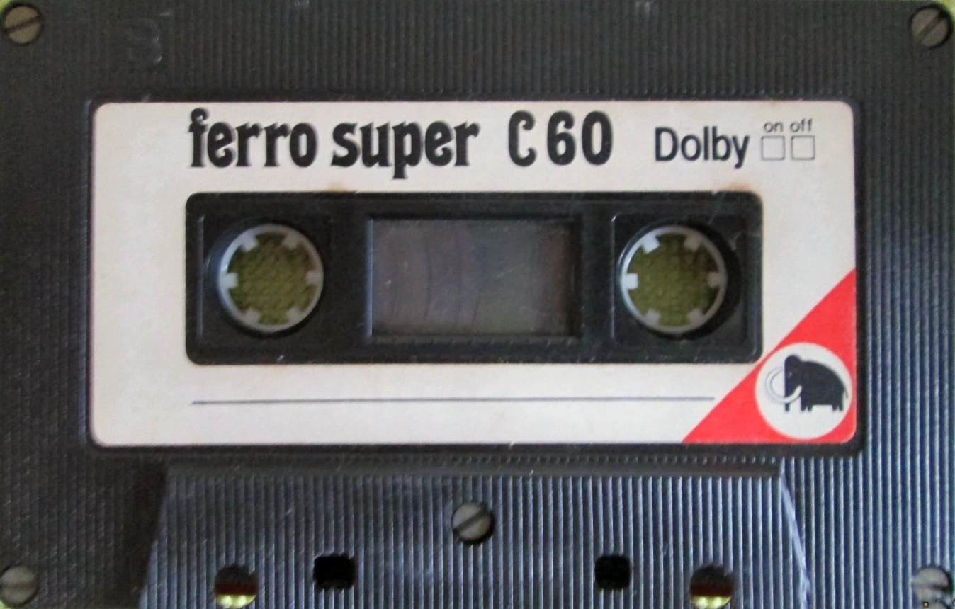 Compact Cassette Mammouth 60 Type I Normal France