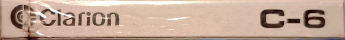 Compact Cassette Clarion 6 Type I Normal 1978 Japan