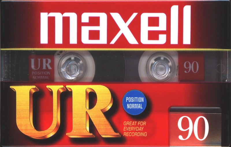 Compact Cassette Maxell UR 90 Type I Normal 1994 Europe