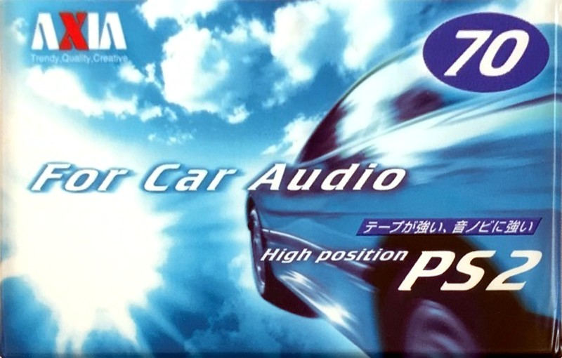 Compact Cassette AXIA PS-II / PS-2 70 "PS2L 70" Type II Chrome 2000 Japan