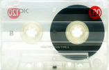 Compact Cassette TDK DS2 120 "DS2-120S" Type II Chrome 1998 Japan
