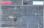 Video8, Hi8, Digital8 Sanyo 90 "MP 8vision" Type IV Metal 1989 Europe