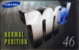 Compact Cassette Samsung MD 46 Type I Normal 1998 Europe