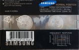 Compact Cassette Samsung MD 46 Type I Normal 1998 Europe