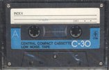 Compact Cassette CTA 30 Type I Normal