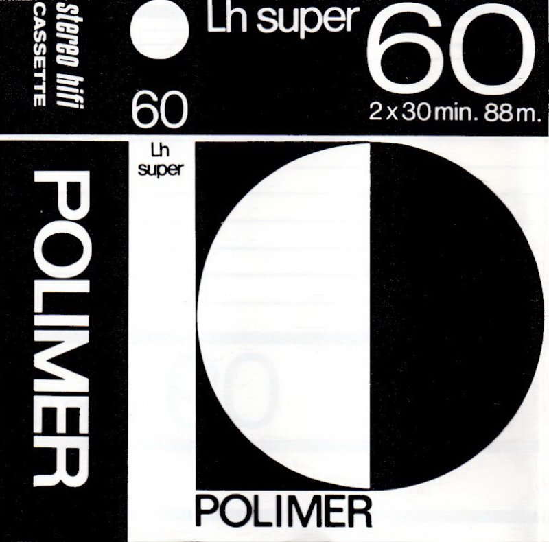 Compact Cassette Polimer LH Super 60 Type I Normal 1979 Hungary