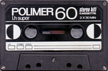 Compact Cassette Polimer LH Super 60 Type I Normal 1979 Hungary