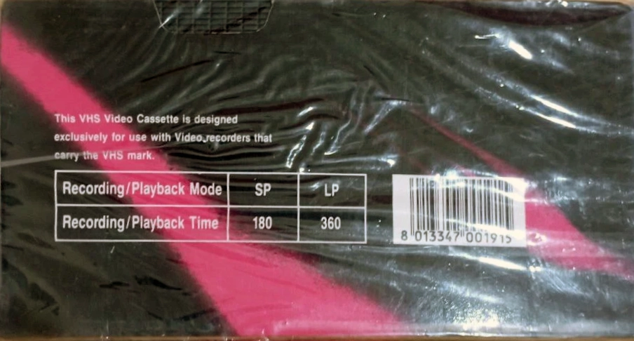 VHS, Video Home System Flyer 180 Type I Normal Unknown Country