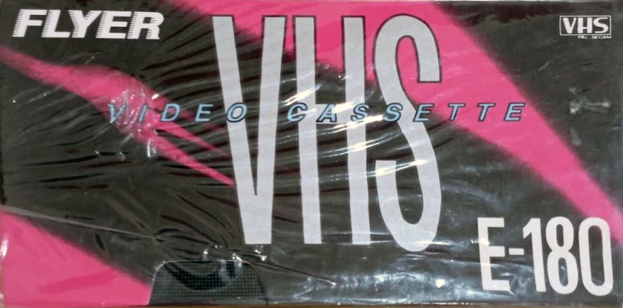 VHS, Video Home System Flyer 180 Type I Normal Unknown Country
