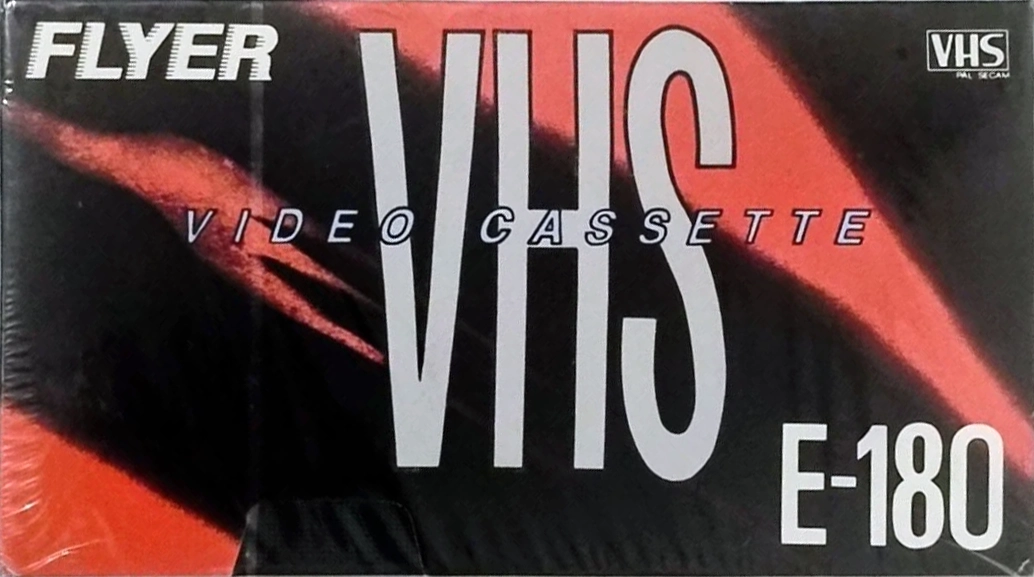 VHS, Video Home System Flyer 180 Type I Normal Unknown Country