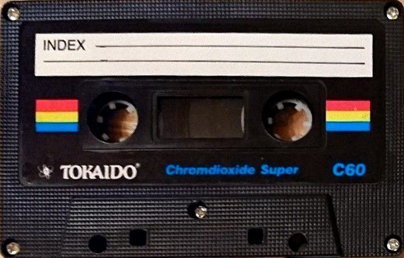 Compact Cassette Tokaido Chromdioxide Super 60 Type II Chrome 1989 Europe