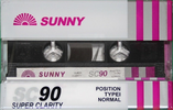 Compact Cassette Sunny SC 90 Type I Normal Indonesia